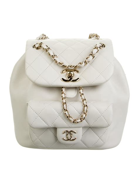 chanel duma white|Backpacks .